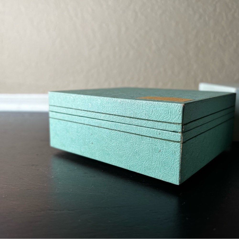 SOLD $650 1950’s Rolex ORIGINAL Vintage 1950's Aqua Watch Box With Original - Picture 8 of 10